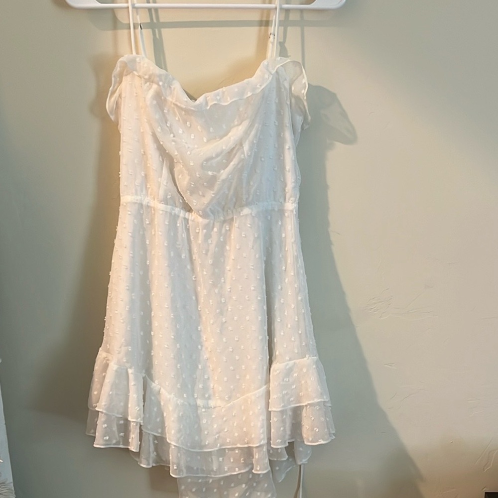 2 White Mini Dresses - image 5